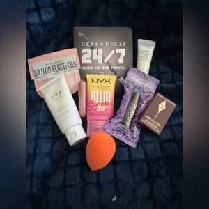 Large Lot New Luxury Cosmetic Makeup Samples NYX Tarte Sol De Janerio Ulta More!